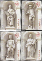 Romania 6745-6748 (complete Issue) Unmounted Mint / Never Hinged 2013 Architecture - Neufs