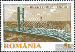 Romania 6536 (complete Issue) Unmounted Mint / Never Hinged 2011 Opening Straßenbrücke - Ongebruikt