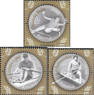 Romania 5889-5891 (complete Issue) Unmounted Mint / Never Hinged 2004 Known Athletes - Neufs