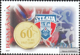 Romania 6203 (complete Issue) Unmounted Mint / Never Hinged 2007 ArmeesportclubSTEAUA - Neufs