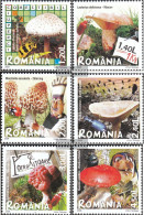 Romania 6262-6267 (complete Issue) Unmounted Mint / Never Hinged 2008 Mushrooms - Neufs