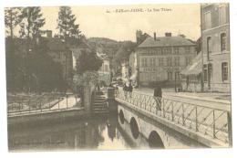 Cartte Postale Ancienne Bar-sur-Seine (10) La Rue Thiers - Bar-sur-Seine