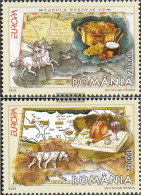 Romania 5935-5936 (complete Issue) Unmounted Mint / Never Hinged 2005 Europe - Gastronomy - Neufs