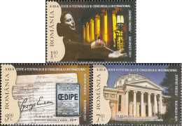 Romania 6556-6558 (complete Issue) Unmounted Mint / Never Hinged 2011 George Enescu Music Festival - Nuevos