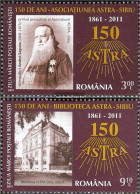 Romania 6540-6541 (complete Issue) Unmounted Mint / Never Hinged 2011 Day The Stamp - Ungebraucht