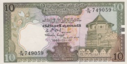 (B0219) SRI LANKA, 1985. 10 Rupees. P-92a. UNC - Sri Lanka