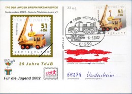 Ober Mörlen - Tag Der Jungen Briefmarkenfreunde 2002 - Obermörlen Bei Bad Nauheim - Wetterau - Kreis