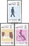 Brunei 257-259 (complete Issue) Unmounted Mint / Never Hinged 1981 Year The Behintheten - Brunei (...-1984)