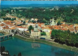 Peyrehorade (Landes) - Vue Aérienne: Le Château Montréal Au Bord Du Gave - Edition Combier - Peyrehorade