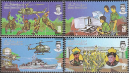 Brunei 339-342 (complete Issue) Unmounted Mint / Never Hinged 1986 Royal Forces - Brunei (1984-...)