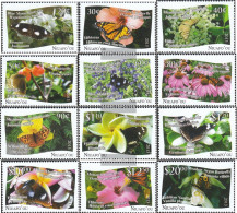 Niuafo Ou - Island 515-526 (complete Issue) Unmounted Mint / Never Hinged 2013 Butterflies - Tonga (1970-...)