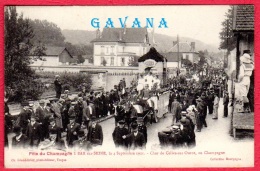 10 BAR-sur-SEINE - Fête Du Champagne Le 4 Septembre 1921 - Char De Celles-sur-Ource - Bar-sur-Seine