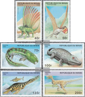 Benin 836-841 (complete Issue) Unmounted Mint / Never Hinged 1996 Prehistoric Animals - Sonstige & Ohne Zuordnung