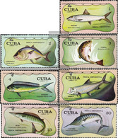 Cuba 1721-1727 (complete Issue) Unmounted Mint / Never Hinged 1971 Sportfischerei - Nuovi