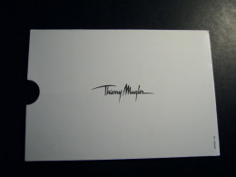 Pochette De 3 Cartes Postales THIERRY MUGLER - Ohne Zuordnung