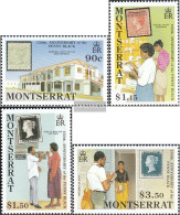 Montserrat 776-779 (complete Issue) Unmounted Mint / Never Hinged 1990 150 Years Stamps - Montserrat