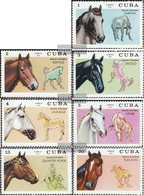 Cuba 1782-1788 (complete Issue) Unmounted Mint / Never Hinged 1972 Horses - Ongebruikt