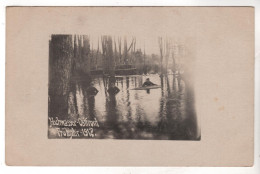 Nr. 7301,  FOTO-AK,  Ostfeldzug, Russland,  Hochwasser An Der Beresine,  Bootsunglück - Guerre 1914-18