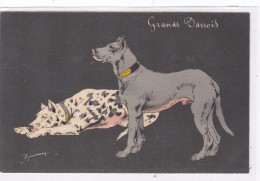 Animaux - Chiens - Grands Danois - Perros
