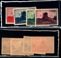 83195) Jugoslavia-5°anniv. Morte Di Re Alessandro I°-4val-.cat- 353-356- Nuovi- 14€ - Other & Unclassified