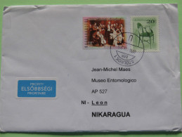 Hungary 2015 Cover To Nicaragua - Chair Music Concert - Briefe U. Dokumente