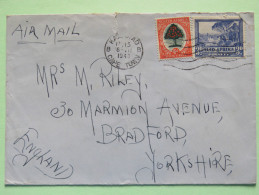 South Africa 1948 Cover To England - Orange Tree - Landscape Forest - Unclassified