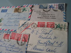 Argentina  4 Cv,  Lot - Lettres & Documents