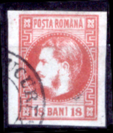 Romania-00070 - 1868-70: Y&T N. 20 (o) Used - Privo Di Difetti Occulti - 1858-1880 Moldavie & Principauté