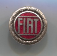 FIAT  - Car Auto Automotive, Truck, Lkw, Vehicle, Vintage Pin, Badge, Enamel - Fiat