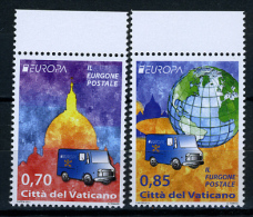 2013 - VATICANO - VATICAN - Europa 2013 «Il Furgone Postale»     - NH - MINT - Unused Stamps