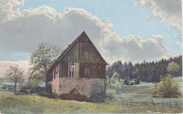 NOD Photochromie AK Rauschermühle Altenberg Hirschsprung Geising Jägerhof Rehefeld Serie III Nenke Ostermaier Dresden - Geising