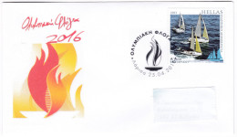 Greece Olympic Torch Flame Relay Larisa Olympiques Rio De Janeiro 2016 - Verano 2016: Rio De Janeiro