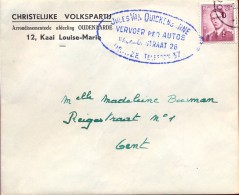 Omslag Enveloppe - Christelijke Volkspartij Oudenaarde - - Briefe