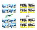 2 Blocs De 8 Timbres + Pont ( Omnibus , Approvisionnement En Eau ) 2004  YT 422/423 Neuf /  Sheet  2004 Mint  Mi 490/491 - Blocks & Sheetlets