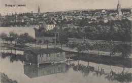 AK Sangerhausen Gonna ? Gonnaufer Lindendamm ? Mühlendamm ? Hospitalstrasse ? Meistring Rodewald Waagenfabrik Fabrik - Sangerhausen