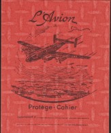 Protège - Cahier - L´ AVION - Orange - Transporte