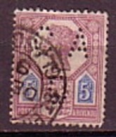 GRANDE-BRETAGNE - 1840 - 1901 - Perfines - Obl. - Perforadas