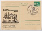 DDR P84-1a-83 C13 Postkarte Zudruck KLUBHAUS EISENBAHNER Hoyerswerda Sost.1983 - Privé Postkaarten - Gebruikt