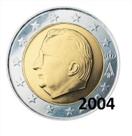 ** 2 EUROS  BELGIQUE 2004 TRANCHE B PIECE NEUVE ** - Bélgica