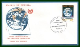 Wallis & Futuna FDC N° 274 Année Internationale Des Personnes Handicapées 1981 Santé Secours - FDC