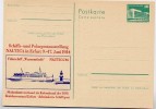 DDR P84-23-84 C76 Postkarte Zudruck NAUTICA FÄHRSCHIFF ERFURT 1984 - Cartes Postales Privées - Neuves