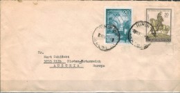 ARGENTINIEN 1967 - Brief Mit MiNr: 974+976 - Lettres & Documents