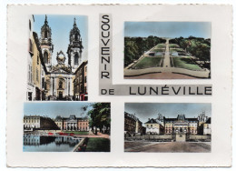LUNEVILLE--1958-Multivues,cpsm 15 X 10 N° 1107 éd  Henry - Luneville