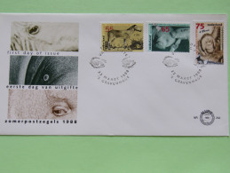 Netherlands 1988 FDC Cover - Zoological - Horse Manatee Ourangutan - Scott B638 / B640 - Briefe U. Dokumente