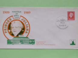 Netherlands 1989 Special Cover - 80 Anniv. Of Queen Juliana - Briefe U. Dokumente