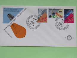 Netherlands 1991 FDC Cover - Philips Electronics - Normalization Institute - Lettres & Documents