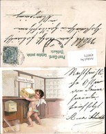 450571,Künstler Litho E. Döcker Jun. Engel Amor Postamt Paket - Doecker, E.