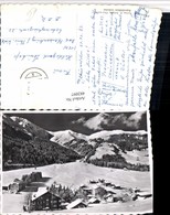 482097,Churwalden Teilansicht Bergkulisse Winterbild Kt Graubünden - Churwalden