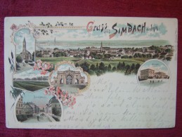 GERMANY / SIMBACH AM INN / 1899 - Simbach