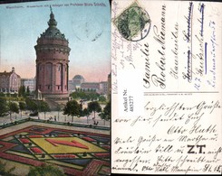 485277,Mannheim Wasserturm M. Anlagen V. Prof. Bruno Schmits - Torres De Agua